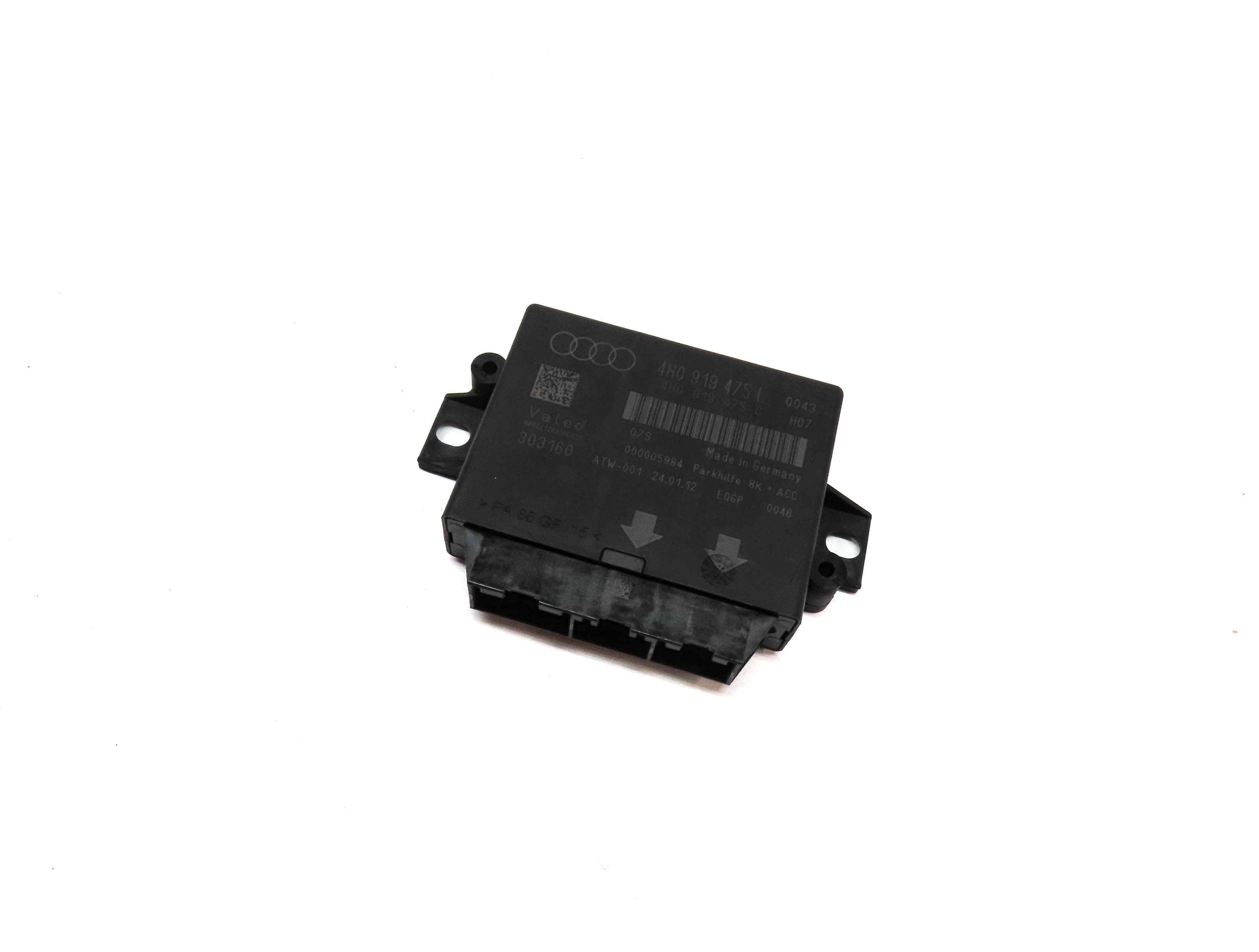 2012 AUDI A6 A7 (C7) PDC PARK ASSIST PARK DISTANCE SENSOR CONTROL MODULE — exact item pictured